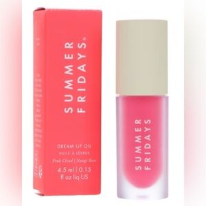 Summer Fridays Dream Lip Oil — Pink Cloud Shade